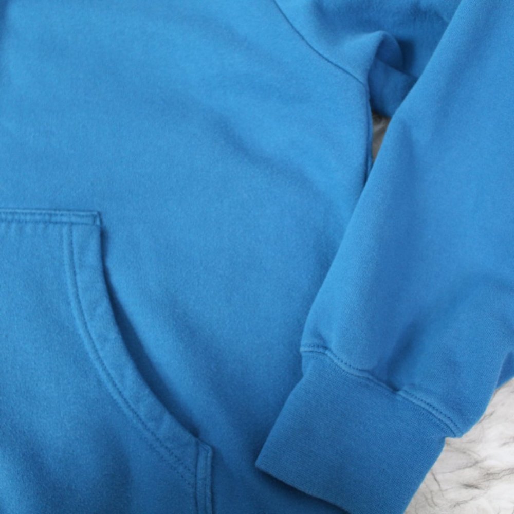 The North Face Men's Blue Sweatshirt Hoodie Zip Up - Picture 6 of 8